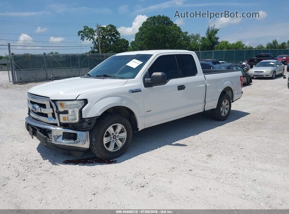 1FTEX1CP9GFC89872 2016 FORD F150 Белый Передняя левая четверть