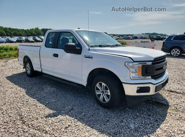 1FTEX1CP9JFB72980 2018 FORD F150 White Delantero derecho