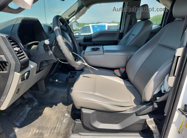 1FTEX1CP9JFB72980 2018 FORD F150 White Vista interior delantera