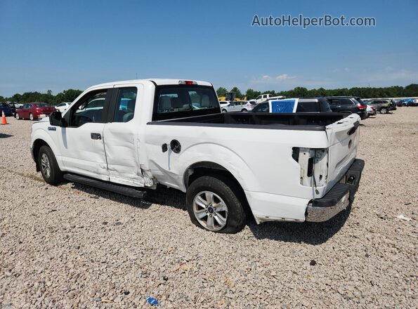 1FTEX1CP9JFB72980 2018 FORD F150 White Trasero izquierdo