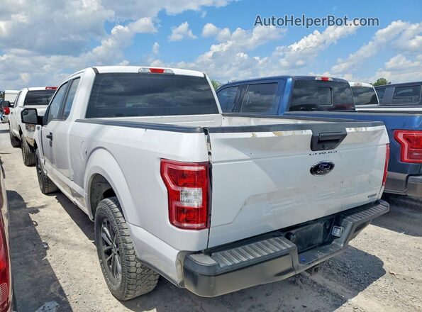 1FTEX1CP9JKE74700 2018 FORD F150 White Trasero izquierdo