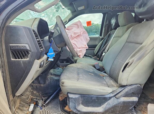 1FTEX1CP9JKF68057 2018 FORD F150 Black Vista interior delantera