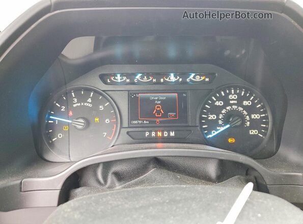 1FTEX1CP9LFA45620 2020 FORD F150 Серый Вид щитка приборов