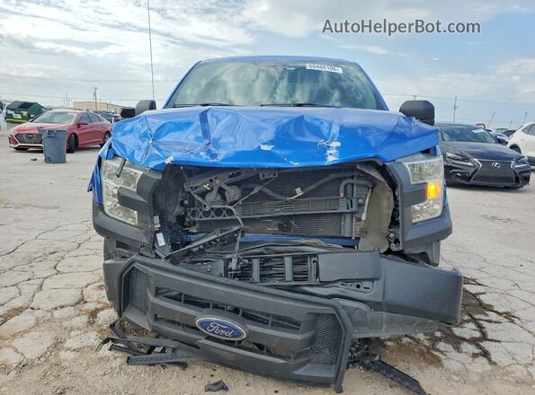 1FTEX1CPXGFB12697 2016 FORD F150 Синий Вид спереди