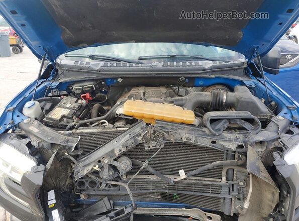 1FTEX1CPXGFB12697 2016 FORD F150 Синий Вид задней части салона