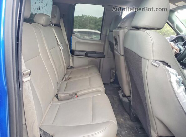1FTEX1CPXGFB12697 2016 FORD F150 Синий Вид задних сидений