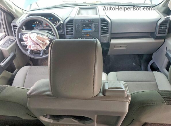 1FTEX1CPXGFB12697 2016 FORD F150 Синий Вид панели приборов