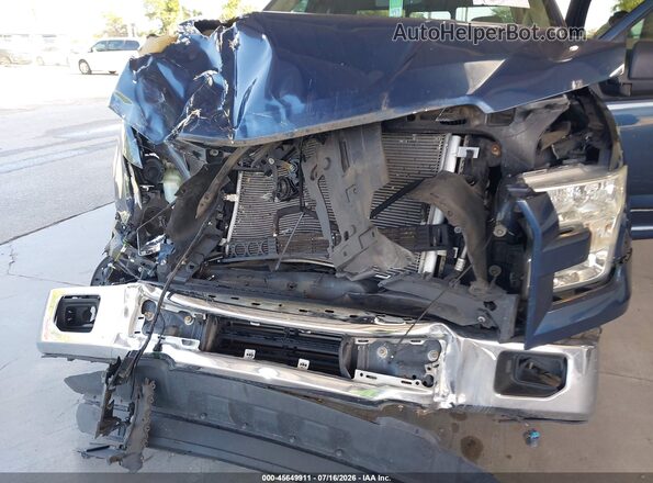1FTEX1CPXGKF41605 2016 FORD F150 Blue Widok zestawu wskaźników