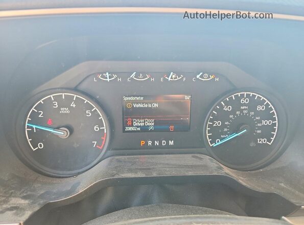1FTEX1CPXMKE12257 2021 FORD F150 White Widok zestawu wskaźników