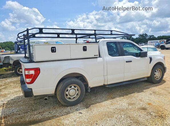 1FTEX1CPXMKE12257 2021 FORD F150 White Tył prawy