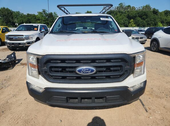 1FTEX1CPXMKE12257 2021 FORD F150 White Widok naklejki z numerem VIN