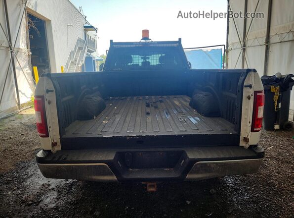 1FTEX1E50JKC59329 2018 FORD F150 White Widok z tyłu