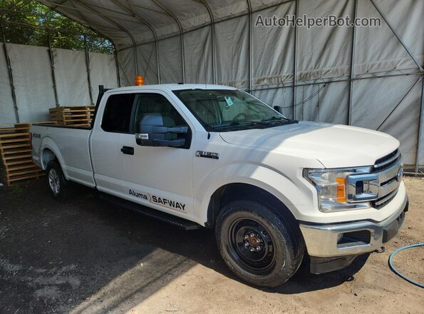 1FTEX1E50JKC59329 2018 FORD F150 White 
