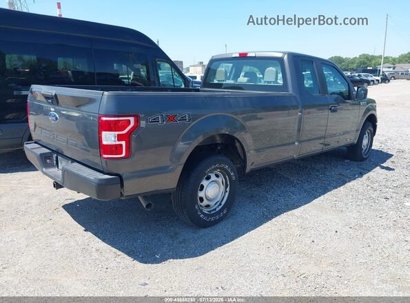 1FTEX1E50JKE67646 2018 FORD F150 Серый Задняя правая четверть