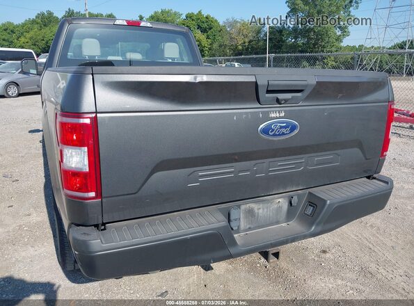 1FTEX1E50JKE67646 2018 FORD F150 Серый Вид спереди