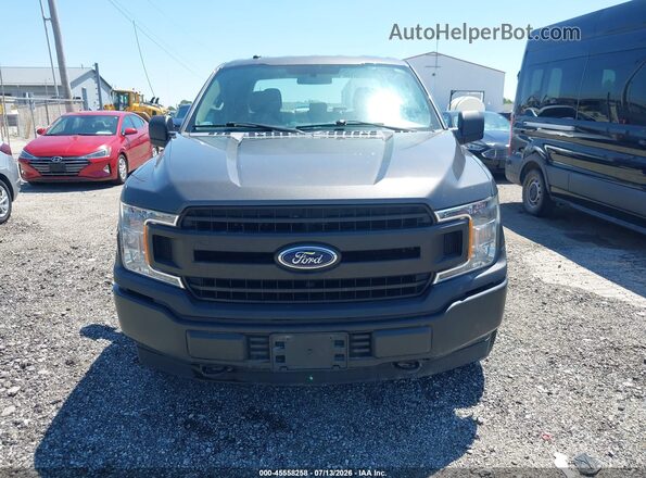 1FTEX1E50JKE67646 2018 FORD F150 Серый Вид щитка приборов