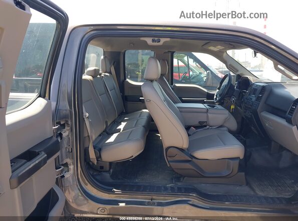 1FTEX1E50JKE67646 2018 FORD F150 Серый Вид наклейки с VIN-кодом