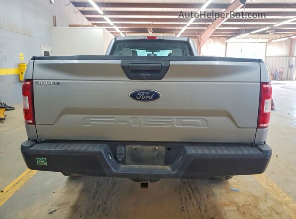 1FTEX1E54LKD00127 2020 FORD F150 Silver Rear view