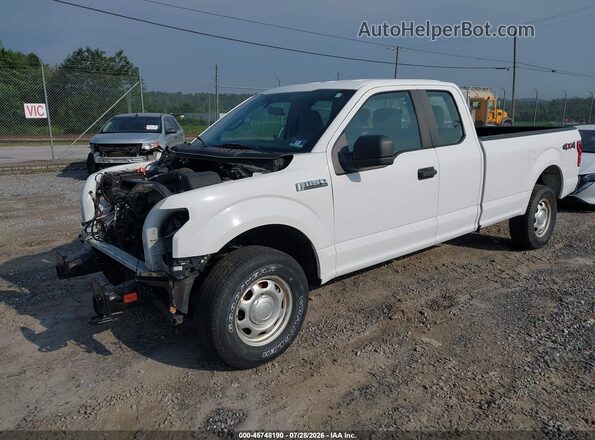 1FTEX1E59KKE40995 2019 FORD F150 Белый Передняя левая четверть