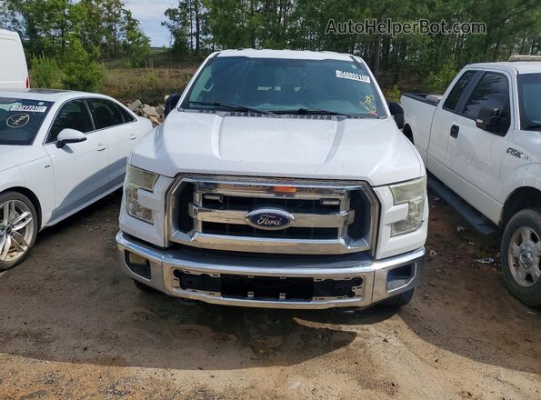 1FTEX1E84GKF13269 2016 FORD F150 White Front view