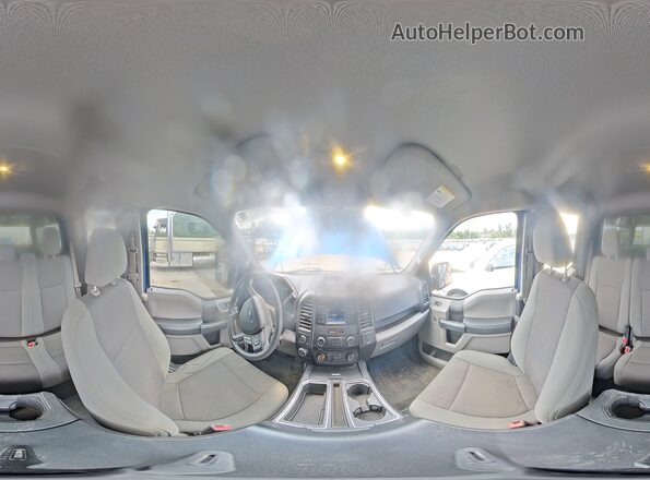 1FTEX1E86GFB24335 2016 FORD F150 Синий Вид наклейки с VIN-кодом