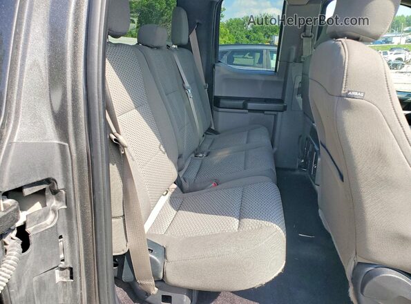 1FTEX1E86HKC28977 2017 FORD F150 Серый Вид задних сидений