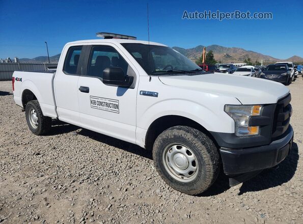1FTEX1E86HKD76966 2017 FORD F150 Белый Передняя правая четверть
