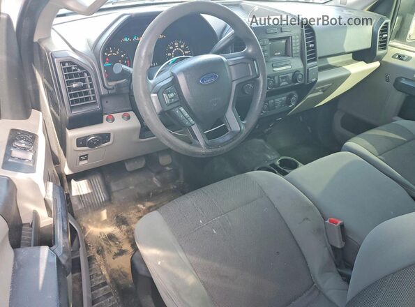 1FTEX1E87GFC16019 2016 FORD F150 White წინა პანელის ხედი