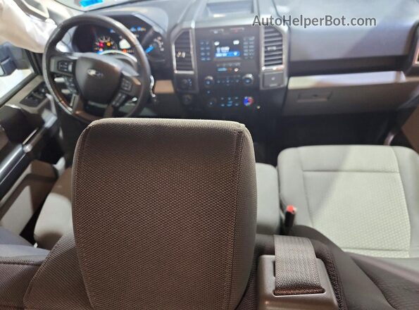 1FTEX1E8XGFD07978 2016 FORD F150 Burgundy Widok deski rozdzielczej