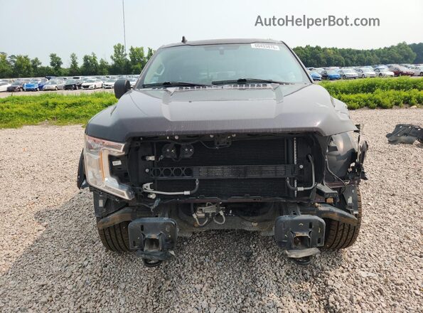 1FTEX1EB0KKC45275 2019 FORD F150 Maroon Вид спереду