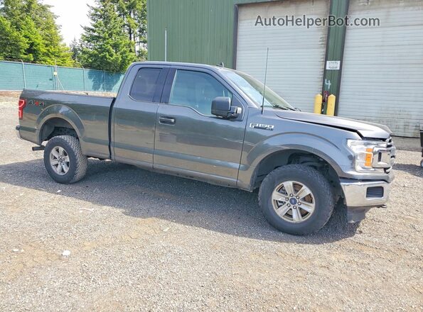 1FTEX1EB0LFB11151 2020 FORD F150 Charcoal Front right