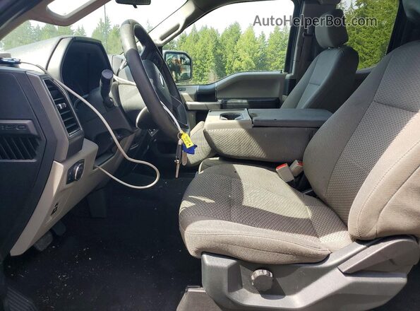 1FTEX1EB0LFB11151 2020 FORD F150 Charcoal Front interior view