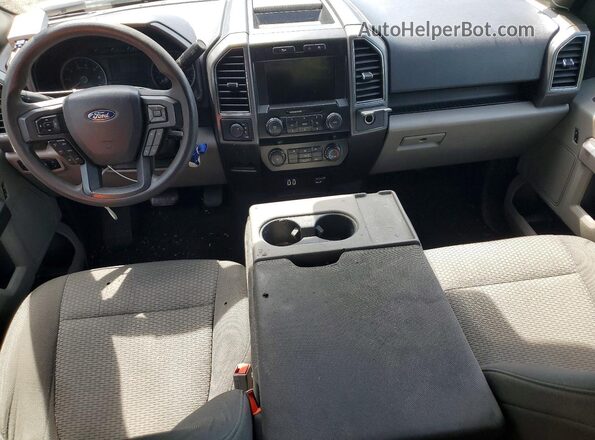 1FTEX1EB0LFB11151 2020 FORD F150 Charcoal Dashboard view
