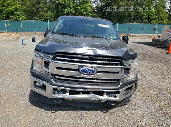1FTEX1EB0LFB11151 2020 FORD F150 Charcoal Front view