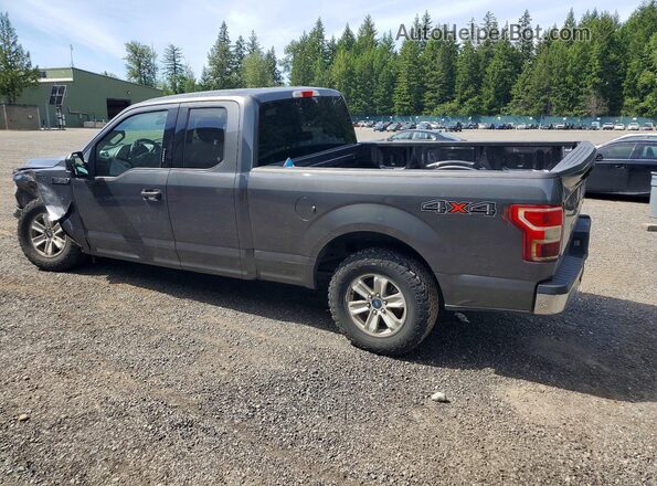 1FTEX1EB0LFB11151 2020 FORD F150 Charcoal Rear left
