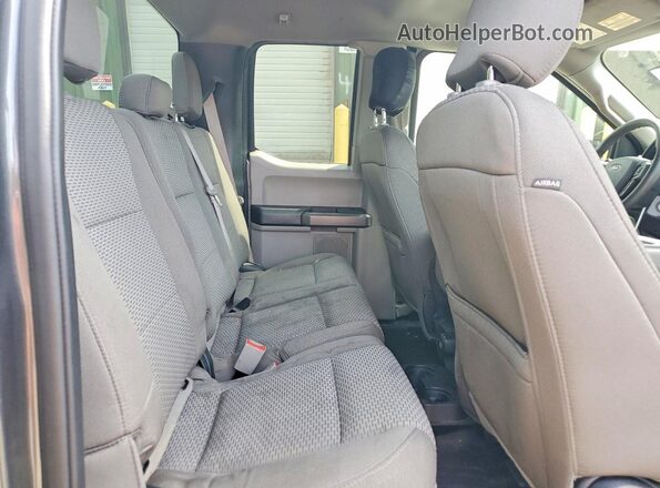 1FTEX1EB0LFB11151 2020 FORD F150 Charcoal Rear seats view