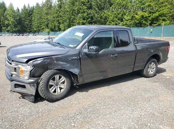 1FTEX1EB0LFB11151 2020 FORD F150 Charcoal 360 interior view