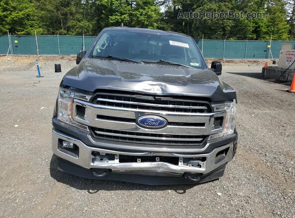 1FTEX1EB0LFB11151 2020 FORD F150 Charcoal VIN sticker view