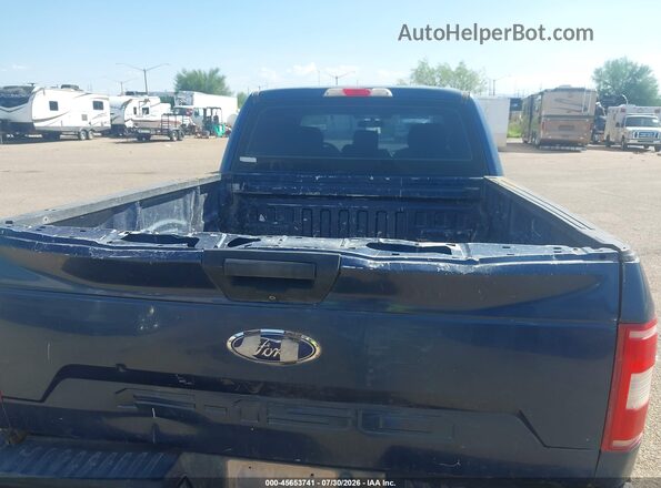 1FTEX1EB2JKE24710 2018 FORD F150 Blue Vista frontal