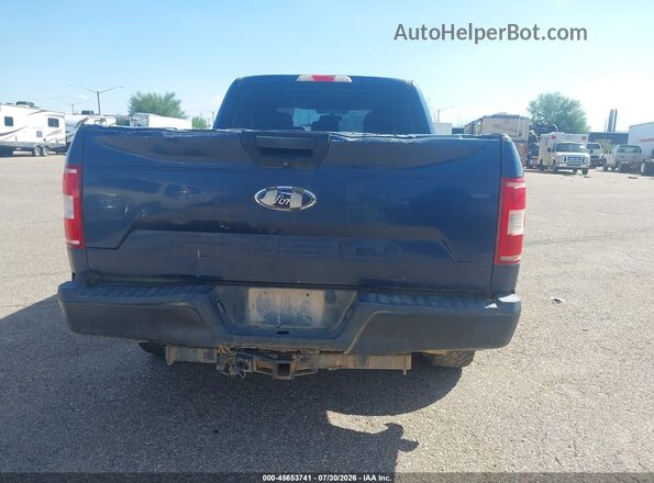 1FTEX1EB2JKE24710 2018 FORD F150 Blue 