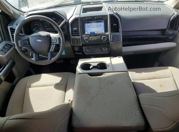 1FTEX1EB2KKD20185 2019 FORD F150 Brown წინა პანელის ხედი