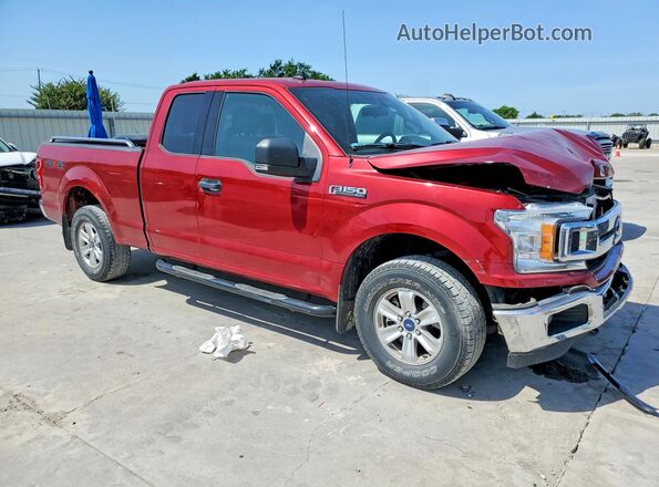 1FTEX1EB2KKD34619 2019 FORD F150 Red Առջևի աջ