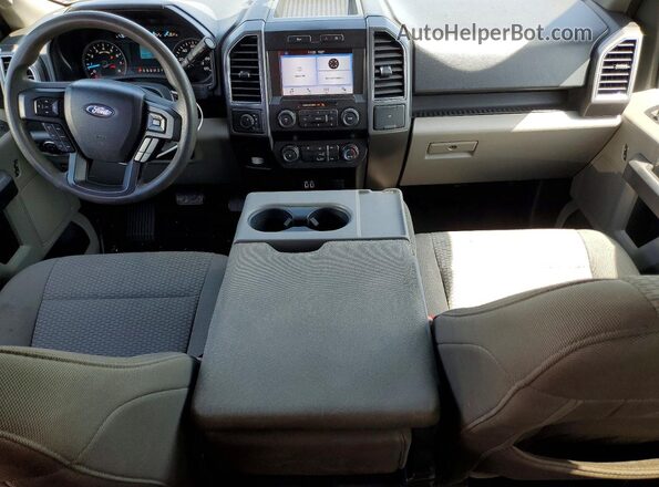 1FTEX1EB2KKD34619 2019 FORD F150 Red Առջևի վահանակի տեսք