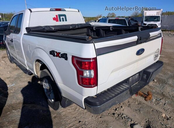 1FTEX1EB3JFA22557 2018 FORD F150 White Rear left