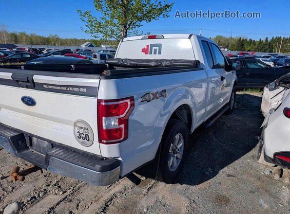 1FTEX1EB3JFA22557 2018 FORD F150 White Rear right
