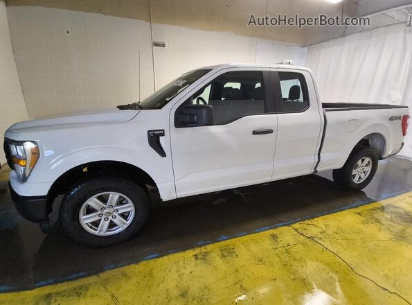 1FTEX1EB4MKD57077 2021 FORD F150 White 