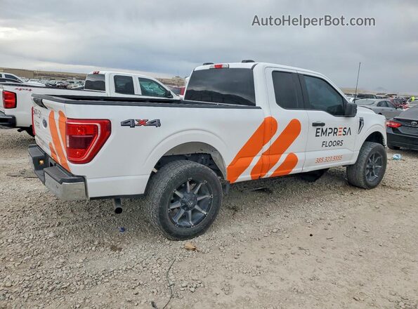 1FTEX1EB4NKE21815 2022 FORD F150 White უკანა მარჯვენა