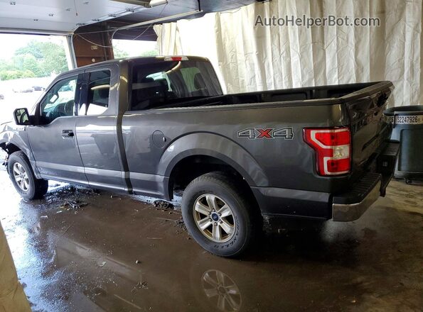 1FTEX1EB5LKD37192 2020 FORD F150 Gray უკანა მარცხენა