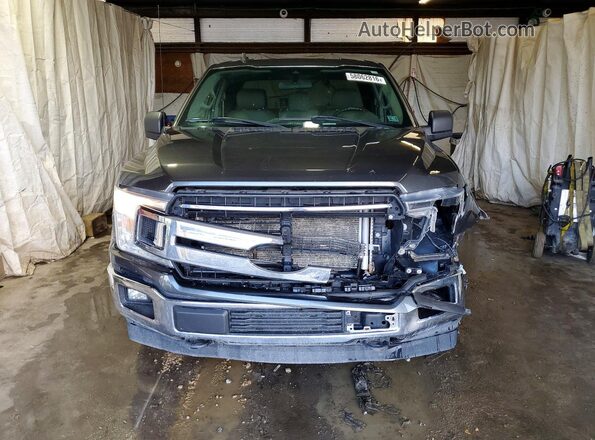 1FTEX1EB5LKD37192 2020 FORD F150 Gray წინა ხედი