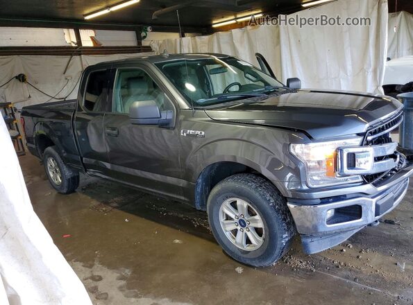 1FTEX1EB5LKD37192 2020 FORD F150 Gray წინა მარჯვენა